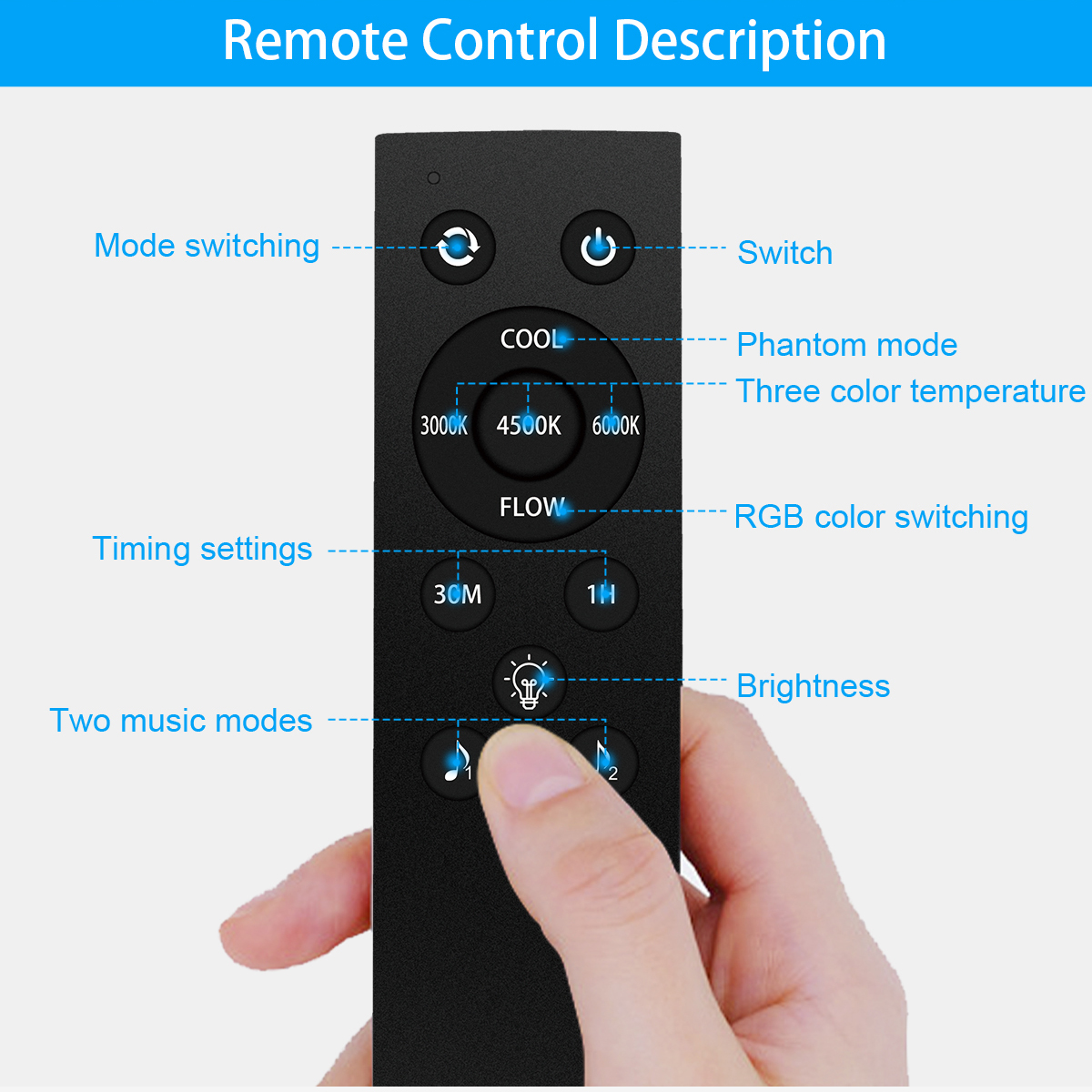 HCP058  朝天阅读落地灯